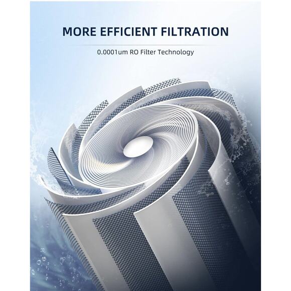 Reverse Osmosis Water Filter System- 1000GPD Water Purifier, 3:1 Pure to Drain - Picture 3 of 6
